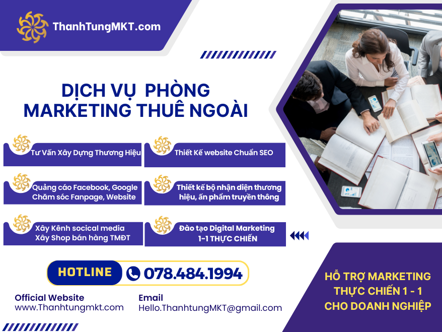 Dịch Vụ Phòng Marketing Thuê Ngoài Tại Thanh Hoá
