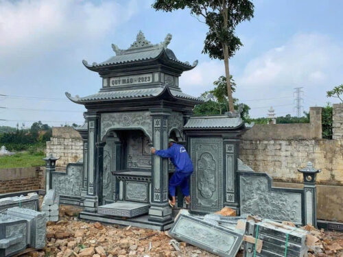 Thi Công Lăng Mộ Đá Thanh Thanh Hóa Uy Tín
